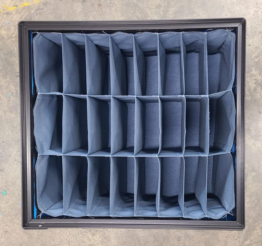 Efficient storage container with multiple compartments for organized living.